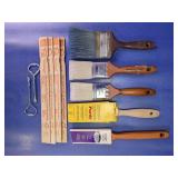 (11) Purdy & Performance Paint Brush Set