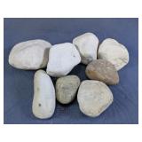 (8) Decorative River Rocks Stones