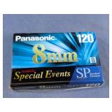 (1) Panasonic 8mm Video Cassette Tape