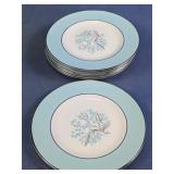 Sevron Blue Lace Vintage Side Plates