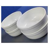White Ceramic Cereal/Soup Bowls