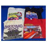 (4) Fruit of the Loom Racing T-Shirts