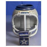 (2) Dallas Cowboys Helmet Mug & Lighter Set