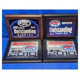 (4) ISCA Summit Auto Award Plaques