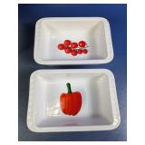 Fapor Portugal Ceramic Vegetable Baking Dishes