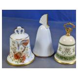 Decorative Porcelain Hand Bells Set