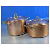Revere Ware Paul Revere Copper Stock Pot Set