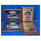 (4) ISCA AutoRama Award Plaques