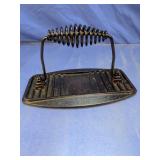 Cast Iron Grill Press w/ Spring Handle