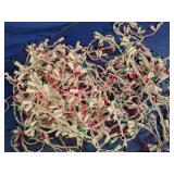 Multi-Color Mini Christmas Lights White Wire Lot