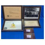 (6) NASA & U.S. Army Framed Awards