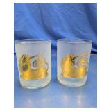 Frosted Glass Unicorn Tumblers Set