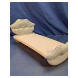 Glitter Lips Doll Bed Accessory