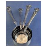 Anchor Handle Stainless Measuring Cup Set