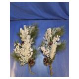 Faux Pine Berry Picks