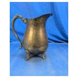 (1) Vintage Metal Pitcher