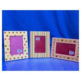 Decorative Photo Frames Assorted Designs Set