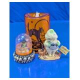 Assorted Halloween Decor Lot - 3 Pieces