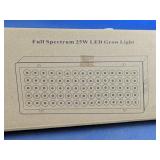 (1) Full Spectrum 25W LED Grow Light