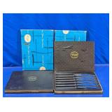 (2) Vintage Carvel Hall 6-Piece Steak Knife Set