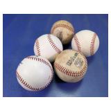 (5) Wilson/MLB Assorted Baseballs
