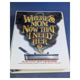 (1) Whereï¿½s Mom Cookbook Binder