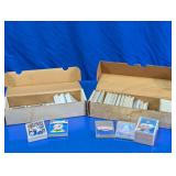 (2) Box of Fleer Mixed Sports Card Lots