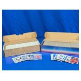 (2) Fleer/Topps Baseball Card Boxes