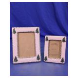 (2) Gallery Collection Holiday Frames