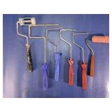 (6) Assorted Paint Roller Frames & Mini Roller
