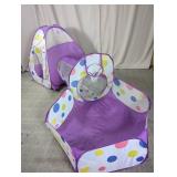3-pc Kids Pop-Up Play Tent, Tunnel & Ball Pit Set