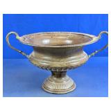 Vintage Style Pedestal Urn with Handles