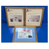 (3) Kenneth Reinhartsen Plaques