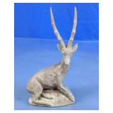 Hand Carved Antelope Figurine