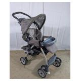 (1) Chicco Baby Stroller with Tray & Canopy