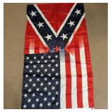 (1) Rebel USA Hybrid Flag 30x70