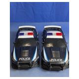 (2) Police Toy Cars Patrol Style