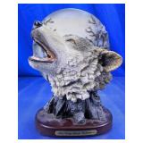The Gray Rock Collection Howling Wolf Statue