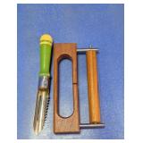Vintage Vegetable Peeler & Wire Cutter Set