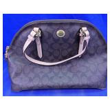 Coach Signature Dome Satchel Handbag
