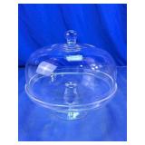 Glass Cake Stand w/ Dome Lid