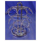 Metal Wire Coffee Pod Carousel Holder