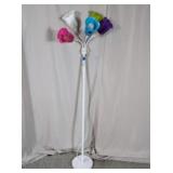 5-Light Flower Shade Floor Lamp