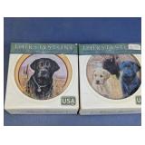 Thirstystone Sandstone Coasters Lab Dogs