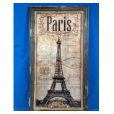 Paris Eiffel Tower Framed Wall Art Decor