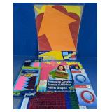 Assorted Poster Shapes Craft Supplies Lot