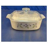Corning Ware Blue Bell Casserole Dish with Lid