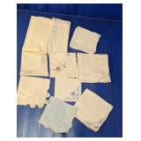 Vintage Embroidered Handkerchief Collection