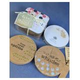Assorted Cork Coasters Mixed Shape Design