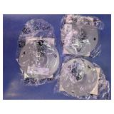 IKEA Round Mounting Plates w/ Hardware